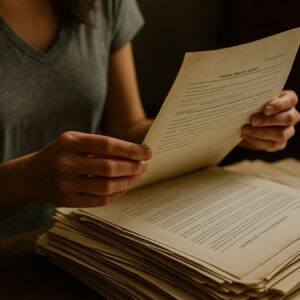 evde buldugu kagit hayatini degistirdi 20 yil sonra dedektif tutup izini surdu EqSbkhUA